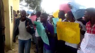 Residents Protest ExxonMobil Spill In Nigeria [upl. by Eizzo]