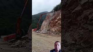 excavator civilengineering construction mining roadwork machine roadconstruction farming [upl. by Anidem]