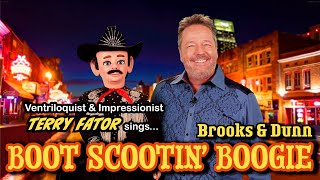 SO GOOD Ventriloquist amp Impressionist Terry Fator sings Brooks amp Dunn quotBoot Scootin Boogiequot [upl. by Samuella]