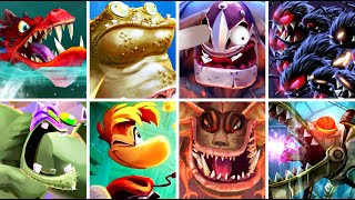 Rayman Legends Definitive Edition  ALL BOSSES  Ending【 No Damage 】4k 60FPS [upl. by Diogenes]