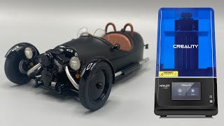 Fully 3D Printing amp Building a Morgan 3 Wheeler Model kit with a Creality HalotOne Plus [upl. by Adnowat]