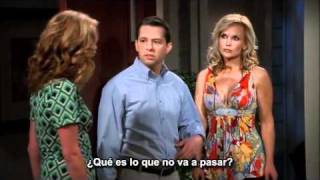 Two and a half men Alan y su mejor oportunidad Sub en español [upl. by Hildie]