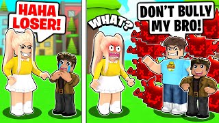 Rich Girl BULLIED Our Little Brother We Got REVENGE Roblox Pet Simulator X [upl. by Yrrah]