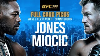 Full Card Breakdowns UFC 309 Jones vs Miocic [upl. by Montagna]