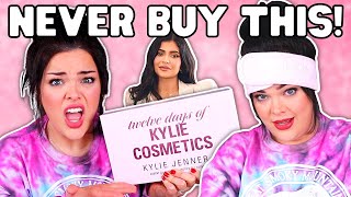 NEVER BUY THIS  Kylie Jenner Cosmetics Advent Calendar 2023 Unboxing [upl. by Tiraj]