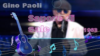 Gino Paoli Sapore di sale  Karaoke [upl. by Oznarol]