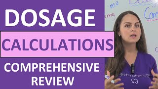 Dosage Calculations Nursing Practice Problems amp Comprehensive NCLEX Review [upl. by Lierbag]