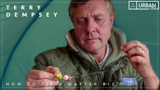 How to tie a Wafter Rig  Critically balanced Carp Rigs with Terry Dempsey [upl. by Adnot]