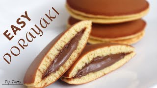 Dorayaki Recipe  Japanese Pancake Dorayaki Red Bean Pancake  Top Tasty Recipes [upl. by Remoh]