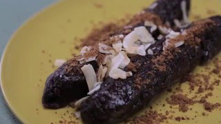 Filipino Purple Rice Cakes Puto Bumbong  Erwan Heussaff [upl. by Maleen]