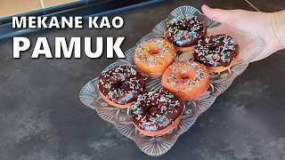 NAJBOLJI RECEPT za Americke krofneMEKANE KAO PAMUKAmericke krofniceDonuts [upl. by Anoved567]