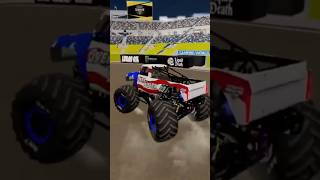 Over Bored USA MONSTER TRUCK Monster Jam BeamNGdrive Freestyle RRC Family Gaming shorts [upl. by Oulman599]