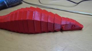 3D Printing Amao the Pangolin [upl. by Elyagiba]