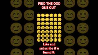 Find the odd one out emojichallenge  emoji  answer  funny  new [upl. by Aicetel]