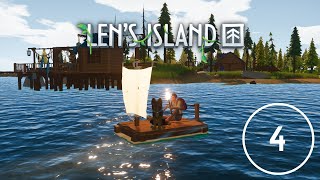 Lens Island FIRST BOAT TRAVEL amp UPGRADE WORKBENCH  Commentary  Episode 4 [upl. by Gaut]