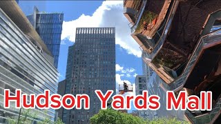 Walking tour Hudson Yards  New York City [upl. by Libbie]