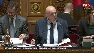 PLFSS  Les matins du Sénat 22112016 [upl. by Semadar]