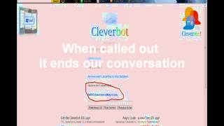 Proof that Cleverbot is human [upl. by Auqenwahs238]