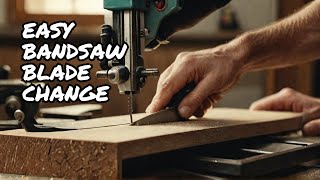 The 5 Minute Bandsaw Blade Replacement Hack You Wont Believe Works [upl. by Wood]