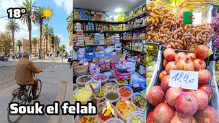 سوق الفلاح سيدي بلعباس Marché couvert Sidi Bel Abbès centre ville [upl. by Erreit]