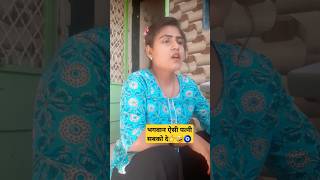 भगवान ऐसी पत्नी सबको दे comedy funny comedyvideos husbandwifecomedy viralvideo niharikakivideo [upl. by Earle]