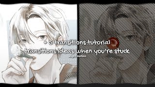 alight motion 5 transitions tutorial ♪ 54 [upl. by Neirual]