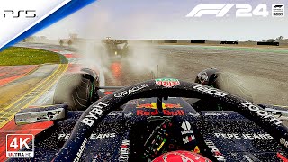 Max Verstappens Red Bull RB20 Portugal Grand Prix in F1 24 🏎 [upl. by Aliuqet]