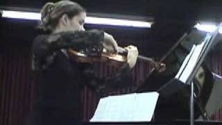 Dos Piezas Cortas by Roque Cordero Viviana Soto violin [upl. by Aubree]