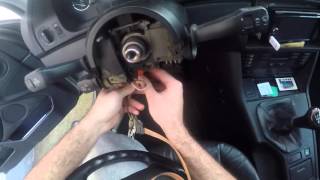 BMW 530d E39  M Steering Wheel Swap [upl. by Nawad]