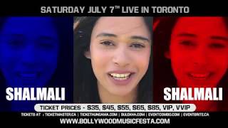 Shalmali Kholgade Live in Toronto [upl. by Paschasia380]