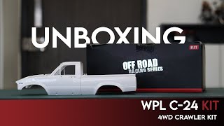 Unboxing WPL C24 Model Kit  4x4 Offroad RCTruck  116 Toyota Hilux RC Truck  First in India  P1 [upl. by Artenal]