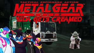 YODA GETS CREAMED BY A GARBAGE TRUCK  Metal Gear Solid  Part 2  Qweave [upl. by Ynehpets]