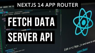 NextJS 14  How to FETCH DATA SERVER API Routes [upl. by Lammaj662]