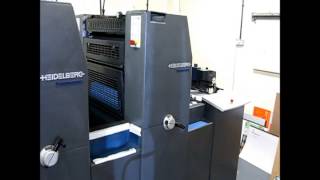 Heidelberg Printmaster 522 Year 2005 [upl. by Aelyk502]