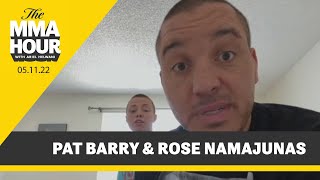 Rose Namajunas Pat Barry Defend UFC 274 Performance  MMA Fighting [upl. by Anaujal178]