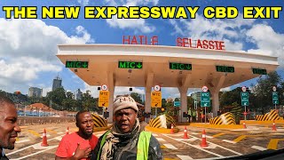 First Time at Nairobi Expressway City Centre Exit  Jacaranda  Eastern Bypass [upl. by Kentiga]