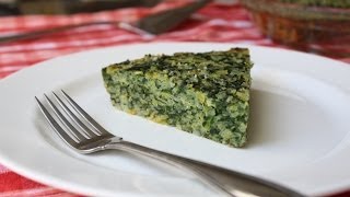 Spinach amp Leek Torta di Riso  Savory Italian Rice and Vegetable Pie [upl. by Neit280]