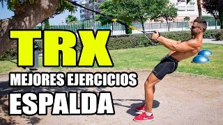 TRX WORKOUT  Los mejores EJERCICIOS TRX de ESPALDA [upl. by Nanis171]