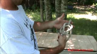 Real Lineman bowline knots [upl. by Ahcropal171]