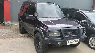 Review Suzuki Escudo 16 Sidekick 4x2 1994 [upl. by Trilly117]