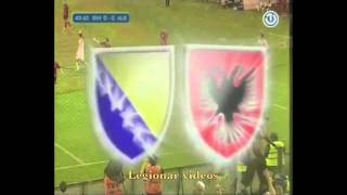 EURO 2012 BosniaHerzegovina 20 Albania BiH  Albanija Full Highlights 8102010 [upl. by Anauqahc]