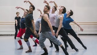 The Royal Ballet rehearse Sidi Larbi Cherkaouis Medusa [upl. by Glori981]