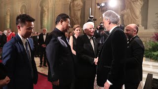 Quirinale  Concerto del Maestro Andrea Bocelli nella Cappella Paolina [upl. by Notlimah]