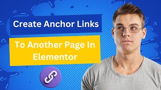 Create Anchor Links To Another Page In Elementor  Elementor Anchor link [upl. by Sivolc]