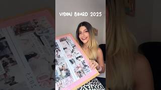 Vision board 2025 ✨ pinterest visionboard manifesting crecimientopersonal tutorial [upl. by Dnomso]