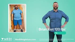 🌟 Weight Loss Resolution MediWeightloss is the Clinically Proven Solution Brians Journey [upl. by Luis415]