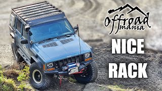 Offroad Manias Lightweight Low Profile JEEP XJ ROOF RACK [upl. by Agnizn]