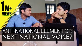 The Kanhaiya Kumar Interview Part1 AntiNational menace or a rising National voice [upl. by Hadik]