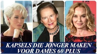 Kapsels die jonger maken voor dames 60 plus [upl. by Phebe]