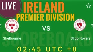 Shelbourne VS Sligo Rovers Ireland Premier Division 2024 LIVE SCORE [upl. by Sixla]